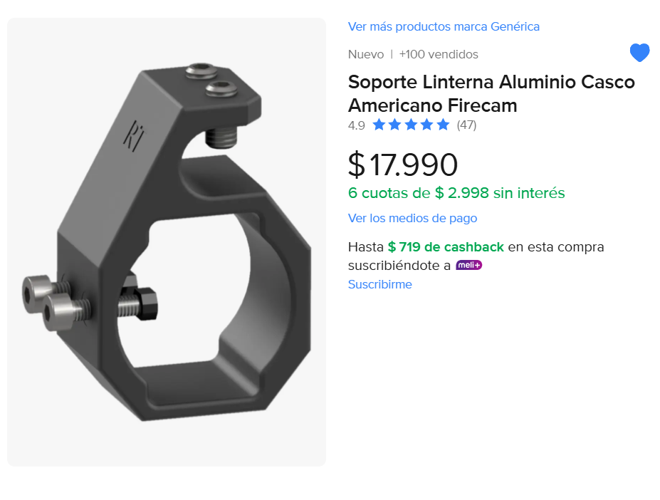 Soporte de aluminio todo un éxito
