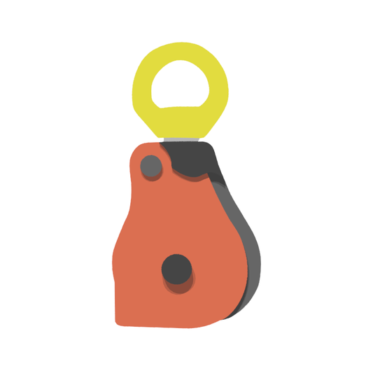 Polea con Swivel 1.5" — Imán para Pizarra de Rescate