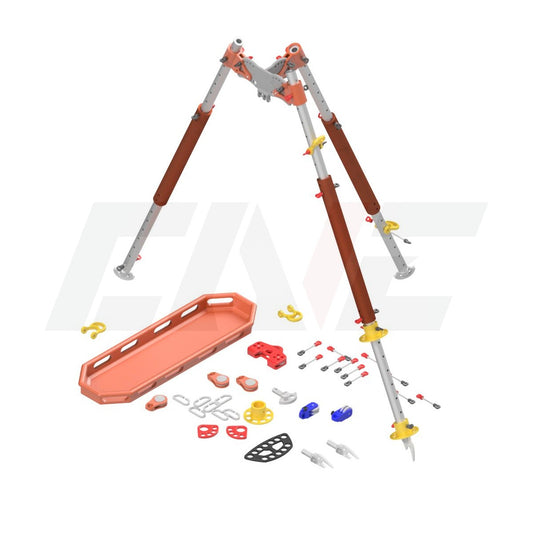 TerrAdaptor 1:6 Scale Model – Tripod Bipod Monopod Functional Rescue Training Tool
