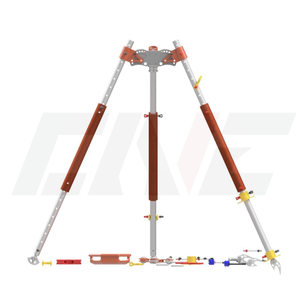 TerrAdaptor 1:6 Scale Model – Tripod Bipod Monopod Functional Rescue Training Tool